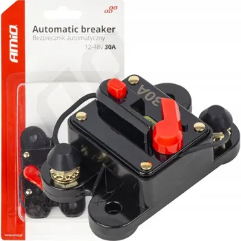 Klimatizace automobilu Automobilová pojistka automatická 30A 12V 24V 48V AMiO 03824
