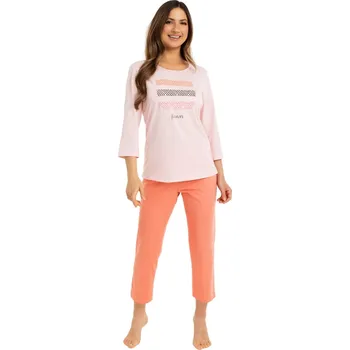 Dámské pyžamo Dámské pyžamo REGINA 709 růžová 3XL 0