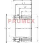 Upínací pouzdro CE06-20 optibelt CE