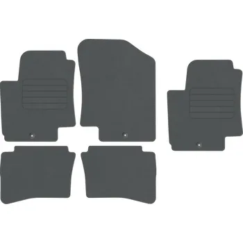 autokoberec Kobercové rohožky Edecor velurové 5 ks