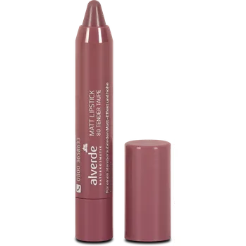 Rtěnka alverde NATURKOSMETIK rtěnka Matt 80 Tender Taupe