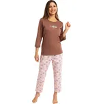 Dámské pyžamo REGINA 702 hnědá XL 0