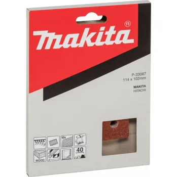 Brusný papír Makita Schleifpap. Kl. 102x114 K40