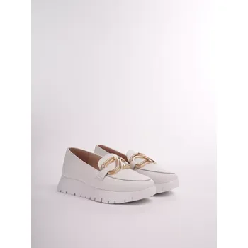 Dámské mokasíny WONDERS dámské mokasíny spona bílé