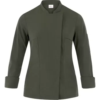 Gastro oděv Giblor's Kuchařský rondon dámský Giblor´s GLORIA - kaki S Gi-24P08G984-102-S