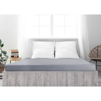 Prostěradlo B.E.S. - Petrovice, s.r.o. Prostěradlo Froté PERFECT - Šedá Rozměr: 200 x 220