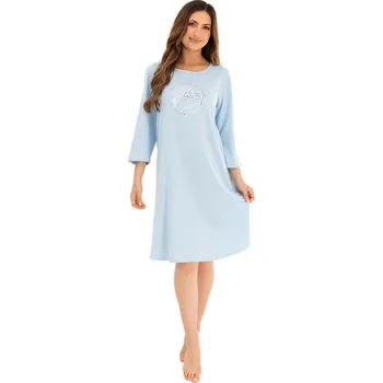 Dámská noční košile Noční košile REGINA 167 modrá 3XL 0