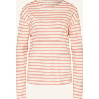 Dámské tričko Closed Dlouhé Rukávy, růžová / bílá