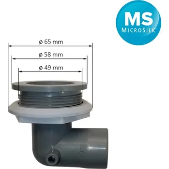 Bazénové čerpadlo Balboa Water Group Balboa Tryska pro Microsilk - MS02