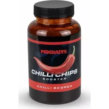 Návnadové aroma Mikbaits Booster Chilli Chilli Scopex 250ml (MD0076)