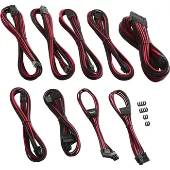 Kabel do PC CableMod PRO ModMesh C-Series Kabel Kit pro Corsair AXi HXi RM - černo-červená (CM-PCSI-FKIT-NKKR-R)