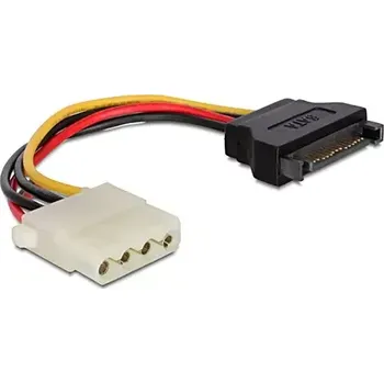 Kabel do PC Gembird redukce napájení MOLEX (F) - SATA (M) (CC-SATA-PS-M)