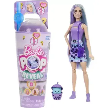 Panenka Mattel HTJ18 Barbie® Pop Reveal™ Bubble tea - Mléčný čaj (25HTJ18)