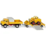 SIKU Super - souprava Mercedes-Benz 710 převážející nakladač 411 Bölling (10434117)
