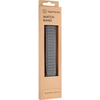 Řemínek na hodinky Tactical 736 Loop Kožený Řemínek pro Watch 42 44mm šedá (8596311138799)