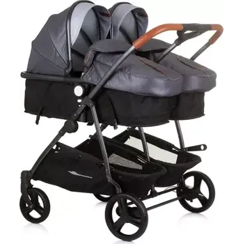 Kočárek CHIPOLINO Kočárek pro dvojčata/nestejně staré děti - kombinovaný Duo Smart (159579)