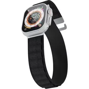 Řemínek na hodinky Epico Alpine Nylonový řemínek pro Apple Watch 42/44/45/46/49mm černá (63418141300002)