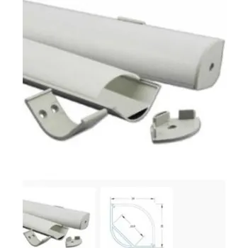 LED lišta LED lišta 761.044.02.9 roh. dif.opá 25-10-804-55045