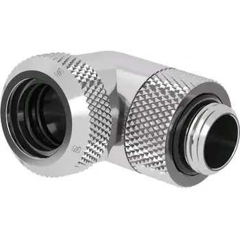 Příslušenství k čerpadlu Barrow G1/4 (M) šroubení pro 14mm pevnou trubici - 90° koleno stříbrná (TWT90KND-K14 s)