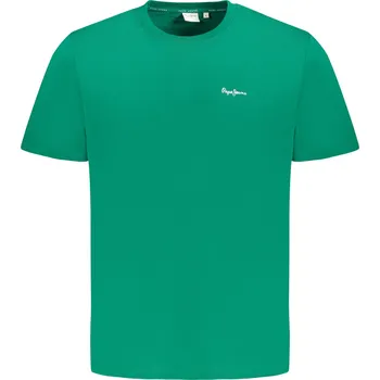 Pánské tričko Zelené triko PEPE JEANS s krátkým rukávem Pepe Jeans zelená 3373191