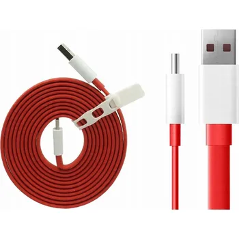 Datový kabel Kabel OnePlus USB - USB-C 1,5 m červený