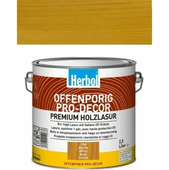 Lak na dřevo Lazura na dřevo HERBOL Offenporig Pro-Decor Borovice 0,75L