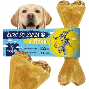 Pamlsek pro psa Boskie smaki Tvrdá žvýkací kost pro psy – kozí, 17 cm