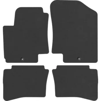 autokoberec Kobercové rohože Edecor velurové 4 ks