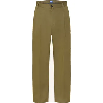 Pánské kalhoty Hugo Pánské Chino Kalhoty roy243 Regular Fit, olivová, 50