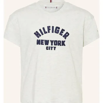 Tommy Hilfiger Dívčí Tričko, světle šedá, 176
