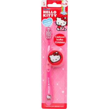 Zubní kartáček Hello Kitty dětský zubní kartáček + 3D krytka