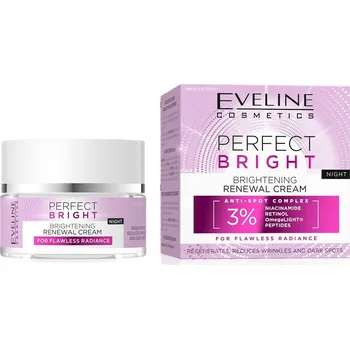 Pleťová kosmetika Eveline Cosmetics Perfect Bright rozjasňující omlazující noční krém 50ml