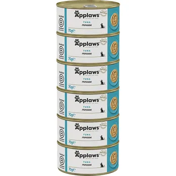 Krmivo pro kočku Applaws konzerva Cat Mousse Tuňák 6x70g