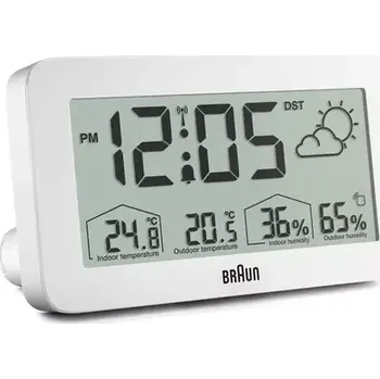 Meteostanice Braun BC13 bílá (67605)