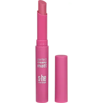 Rtěnka s-he colour&style rtěnka Creamy Matt 336/002