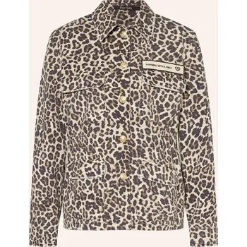 Dámský blejzr Marc Aurel Dámská Bunda Fieldjacket, černá / hnědá / krémová, 38