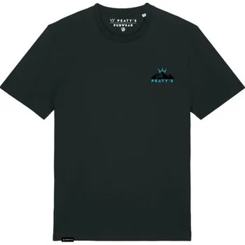 Pánské tričko PEATYS Tričko PEATY'S PUBWEAR TRIKO S KRÁTKÝM RUKÁVEM SUNRISE BLACK - L
