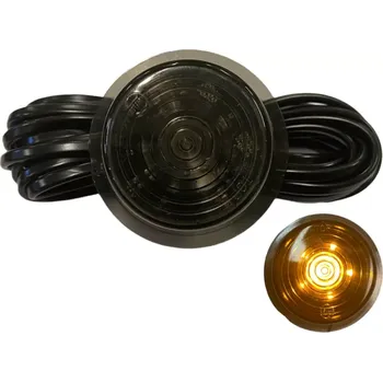 Příslušenství osvětlení automobilu LED světlo Gylle- zatmavené, oranžové, 24V, 6x LED