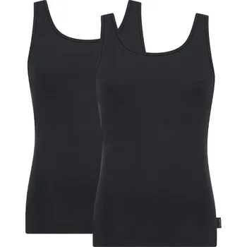 Sloggi Tílko s kulatý výstřihem na ramínka černé barvy, velikost XXL