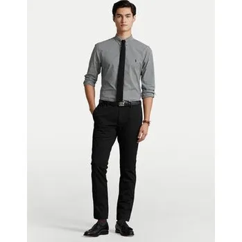 Pánské kalhoty Polo Ralph Lauren Chino kalhoty 710644988001 Černá Slim Fit 34_34
