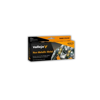 Modelářská barva Vallejo Game Color Set - Non Metallic Metal
