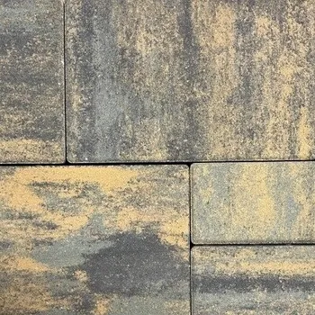 Dlažba Dlažba zámková Semmelrock Citytop Elegant Kombi 60 mm grafitovorezavá