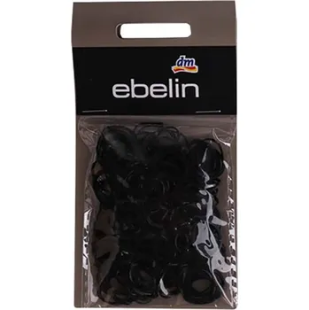 ebelin mini gumičky do vlasů černé