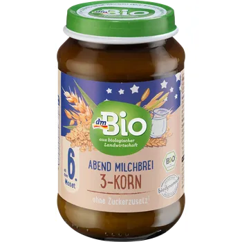 Dětská výživa dmBio bio večerní kaše mléčná obilná