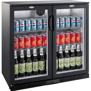 Pultová chladnička prosklená CS 7517A 2 dveře