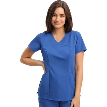 Zdravotnický oděv Dámská halena vypasovaná, Elegant Stretch, tmavě modrá, XS