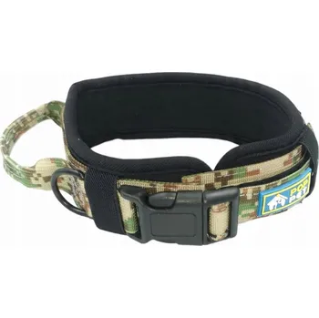 Obojek pro psa TAKTIKÝ OBOJEK pro velkého PSA s úchytem a sponou, velikost M