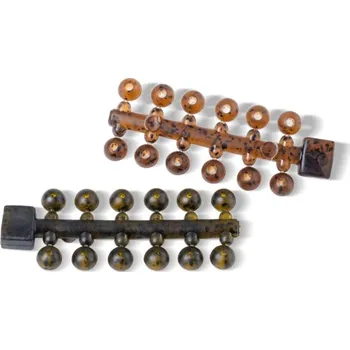 Umělá nástraha Korálky Anaconda Jungle Tapered Holes Beads Jungle 6mm 24ks - hnědá