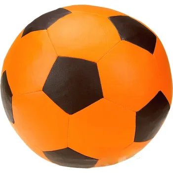 Taburet Sedací vak - míč 80 cm - oranžová + čokoláda