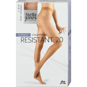 Dámské legíny Stella Jones punčochové kalhoty RESISTANT 20DEN, velikost S 38-40, champagner